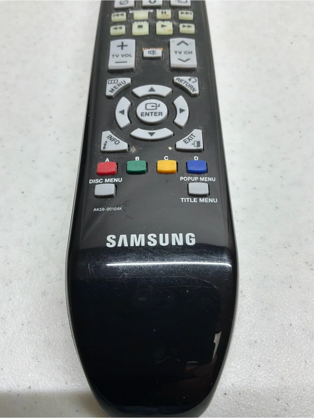 Samsung AK59-00104 K Remote Control - Tested